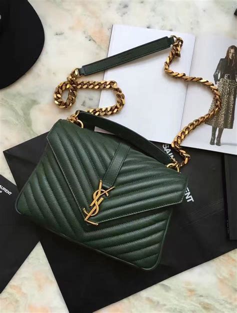 green yves saint laurent bag|yves saint laurent bags bloomingdale's.